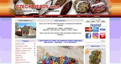 Desktop Screenshot of beadsczech.com