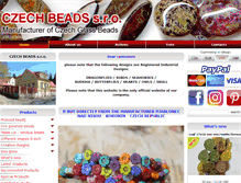 Tablet Screenshot of beadsczech.com